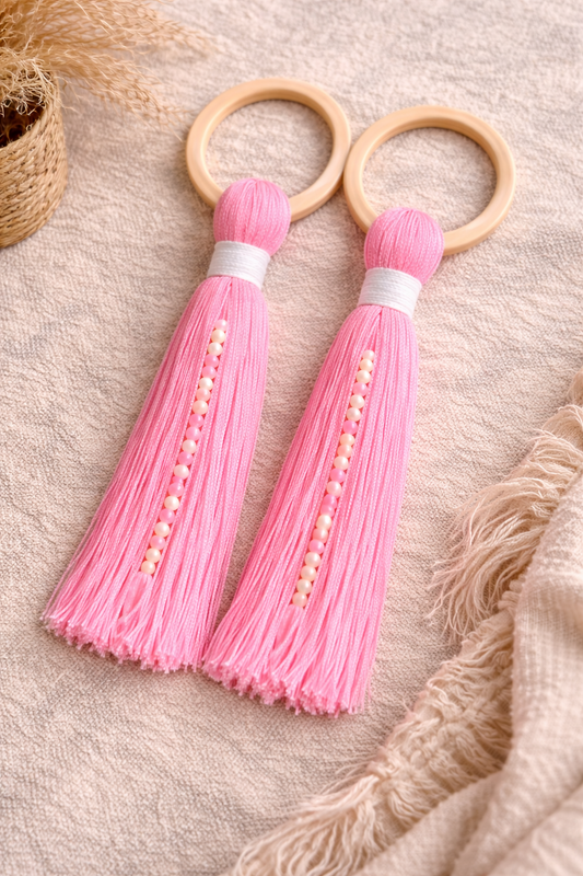 Ella 2’li Duvar Dekoru – Pembe