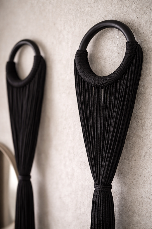 Sera 2’li Duvar Dekoru – Siyah