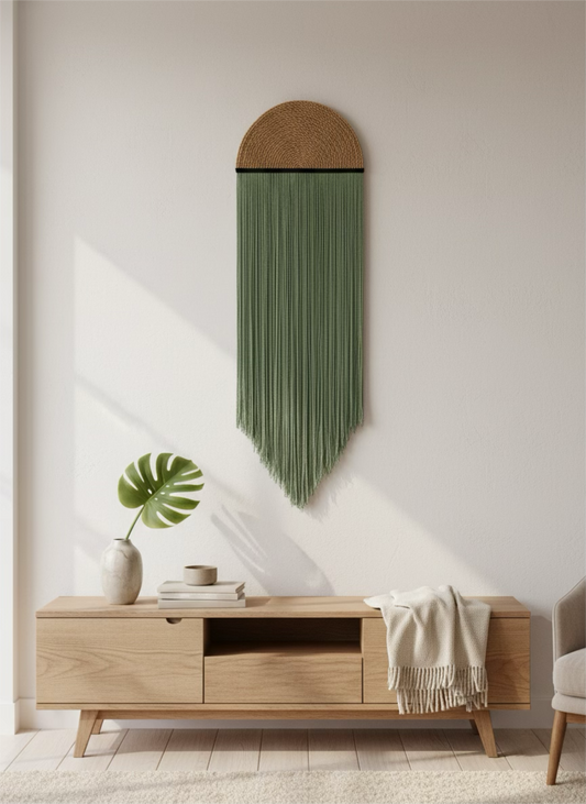 Halo Tekli Duvar Dekoru – Yeşil