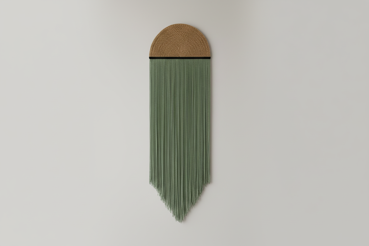 Halo Tekli Duvar Dekoru – Yeşil