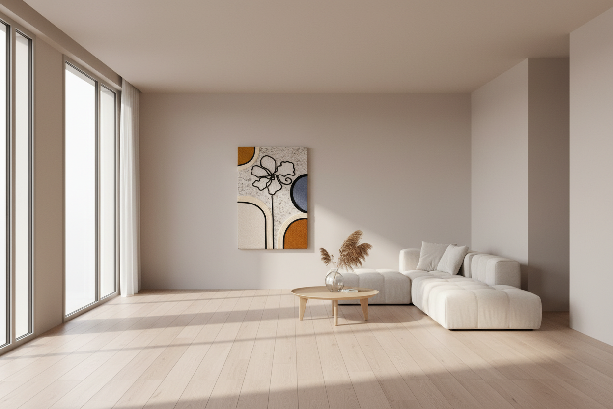 Arca Flow – El Yapımı Dokulu Duvar Panosu