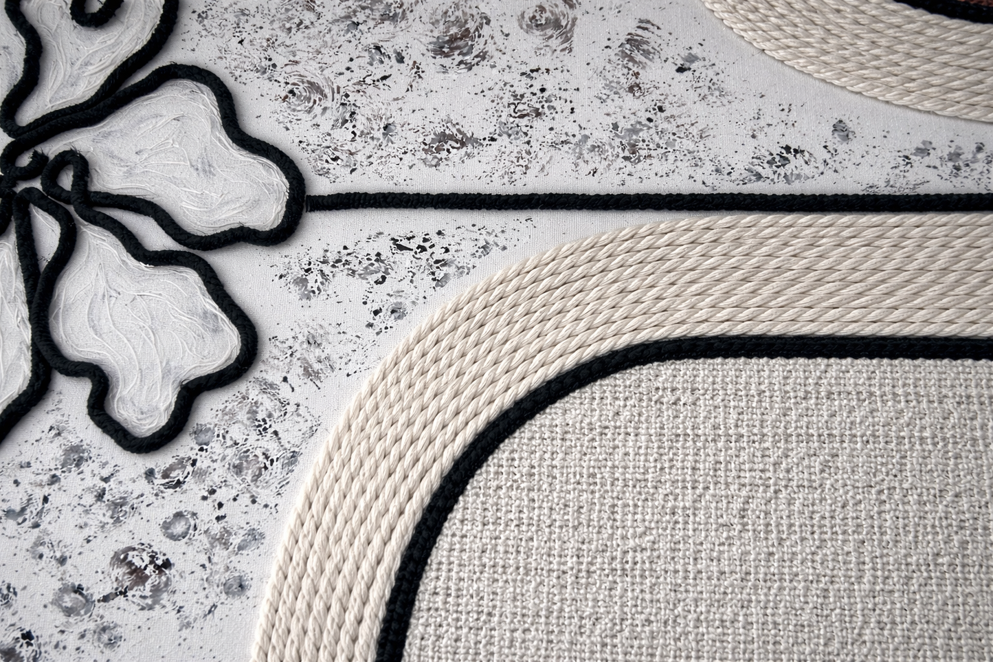 Arca Flow – El Yapımı Dokulu Duvar Panosu