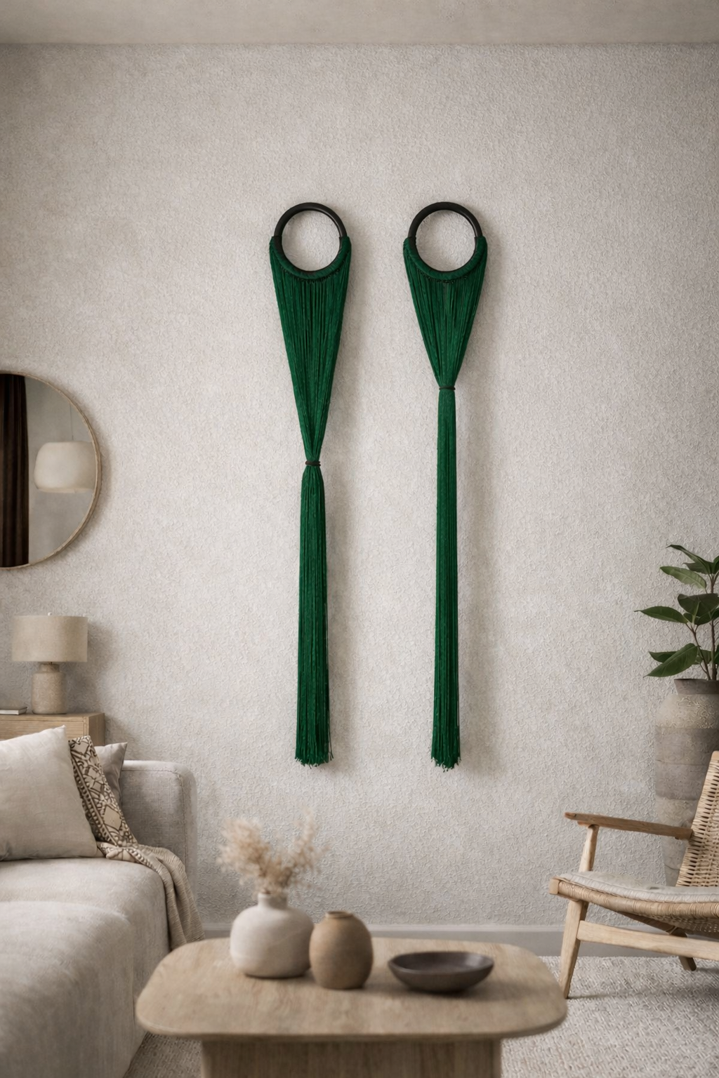 Art Sanat 2’li Duvar Dekoru – Yeşil