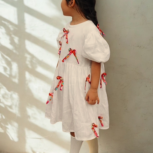 Tropikal Ribbons Dress