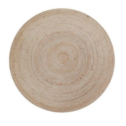 Doğal Jüt Halı – 120×120 cm