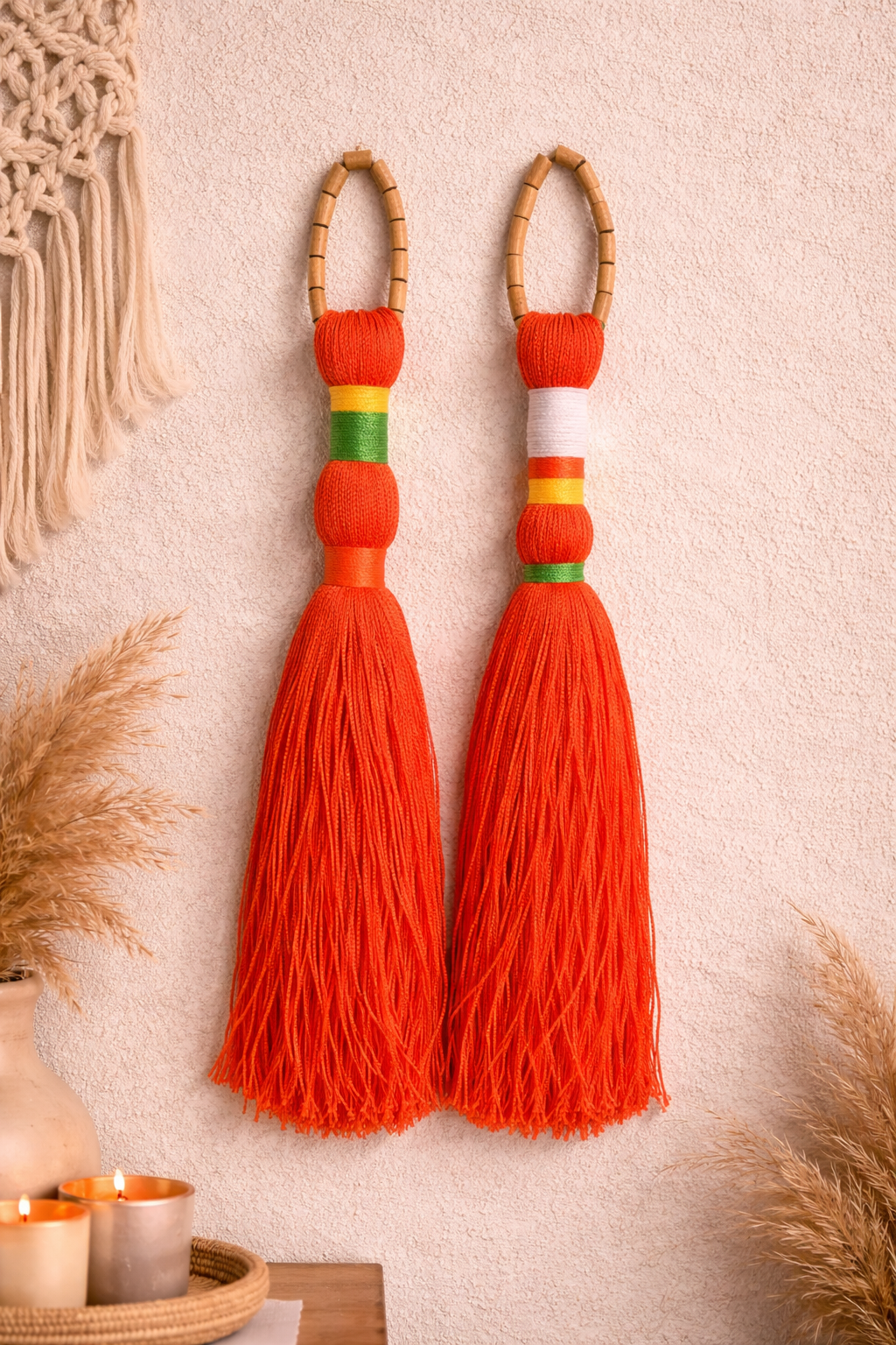 Orange 2li Duvar Dekoru