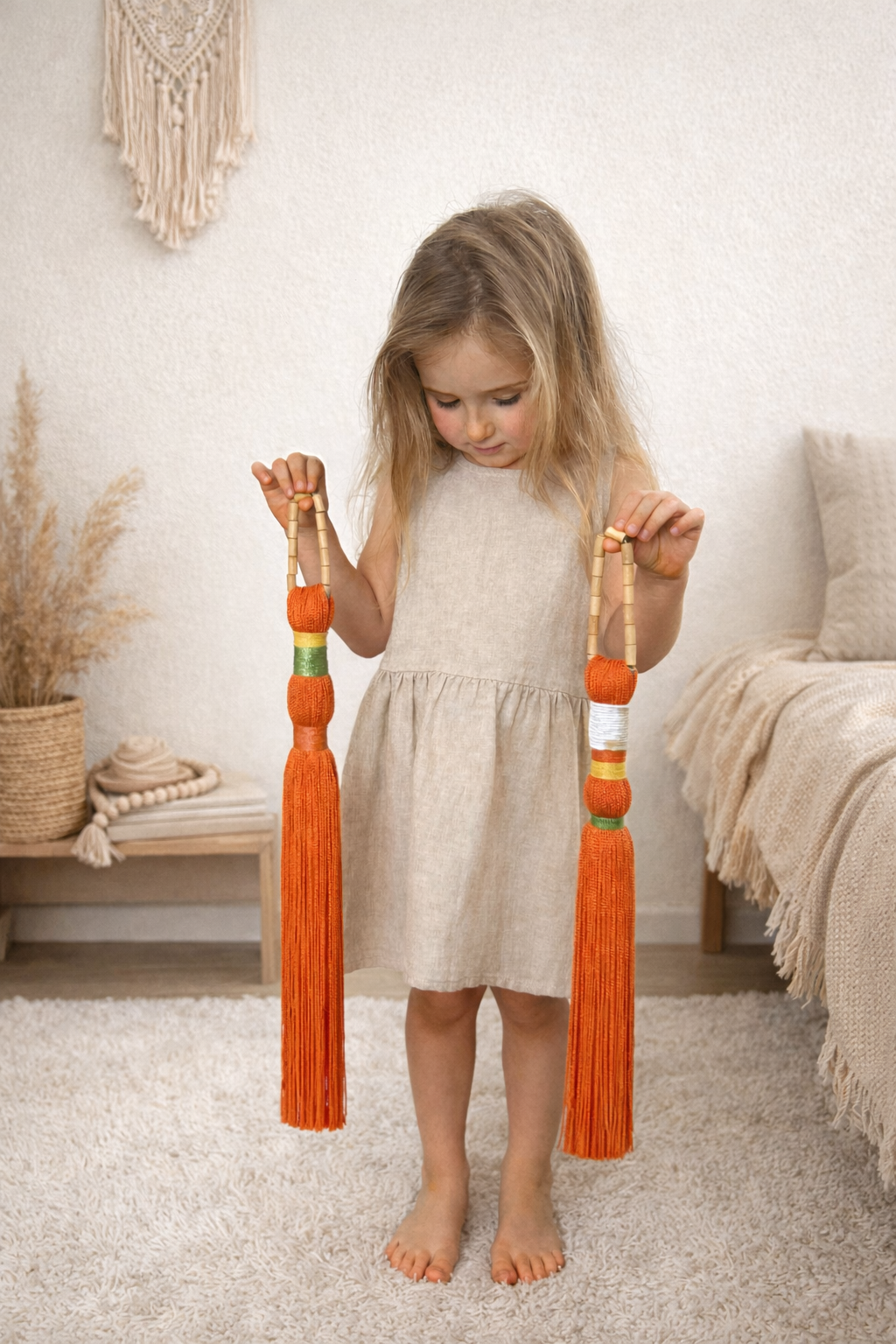 Orange 2li Duvar Dekoru