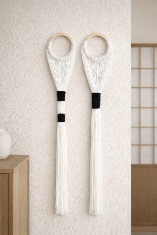 Sera 2’li Duvar Dekoru – Beyaz