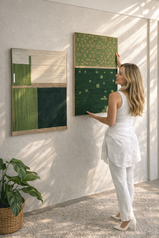 Green Life 2’li Duvar Dekoru Seti